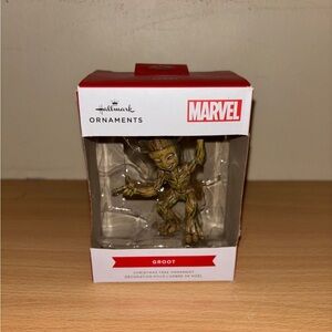 Hallmark Red and Brown Holiday Ornament